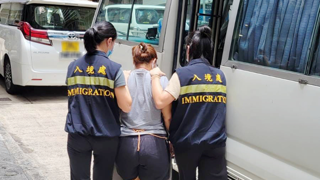 入境處展開反非法勞工行動 拘捕14人