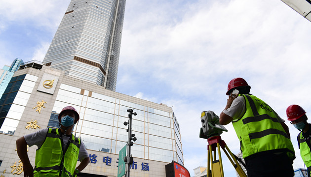 賽格大廈各項監測數據正常