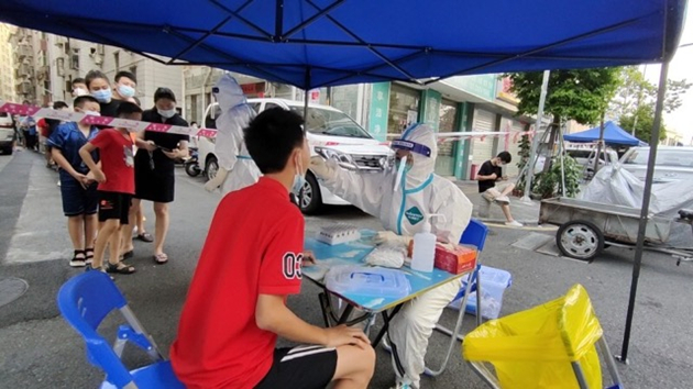 深圳寶安嚴守福圍防線 全力切斷傳播鏈條