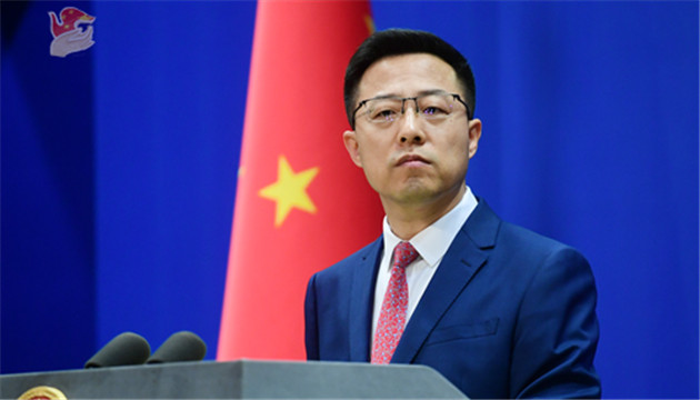 趙立堅：大陸和台灣血脈相連 敦促美方勿借疫苗搞政治操弄