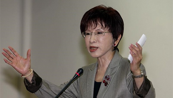 洪秀柱：感謝大陸對台善意與關懷 會在大陸打疫苗