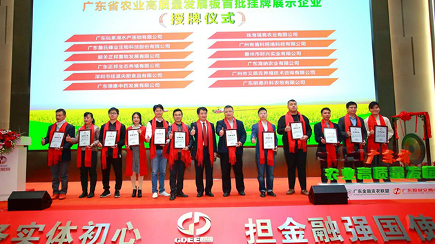 廣東農高板開板半年助33家農企獲16億元授信
