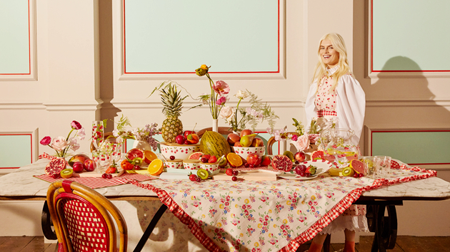 【時尚】夏日野餐必備 少女感十足的車厘子印花