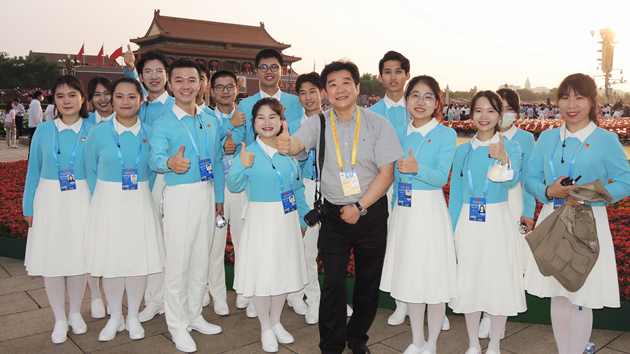 建党百年 廣場有我 強國有我