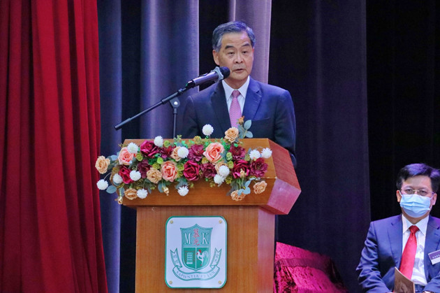 杜葉錫恩紀念館暨校史館揭幕 梁振英讚杜太以理服人