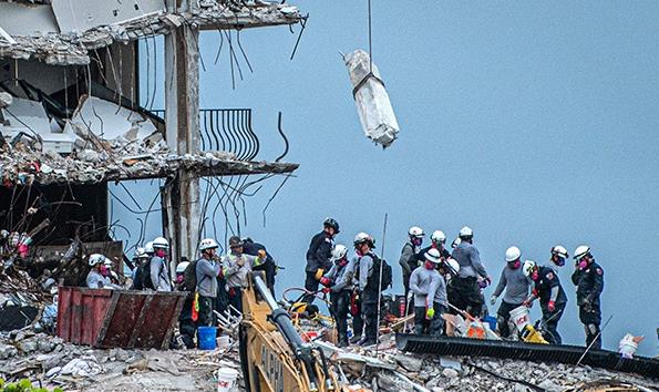 【追蹤報道】美國邁阿密住宅大廈倒塌事故增至28死117人失蹤