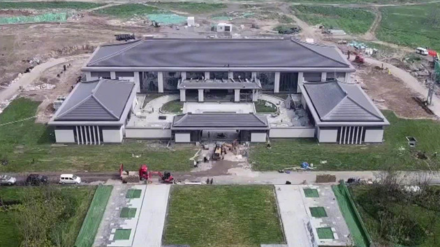 雄安新區承接北京非首都功能疏解服務中心主體完工