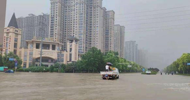 河南新鄉最大降水量907毫米   47萬餘人受災