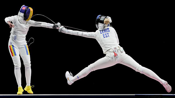 圖觀東奧：女子個人重劍精彩瞬間