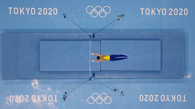 圖觀東奧：男子體操賽 展現力與美