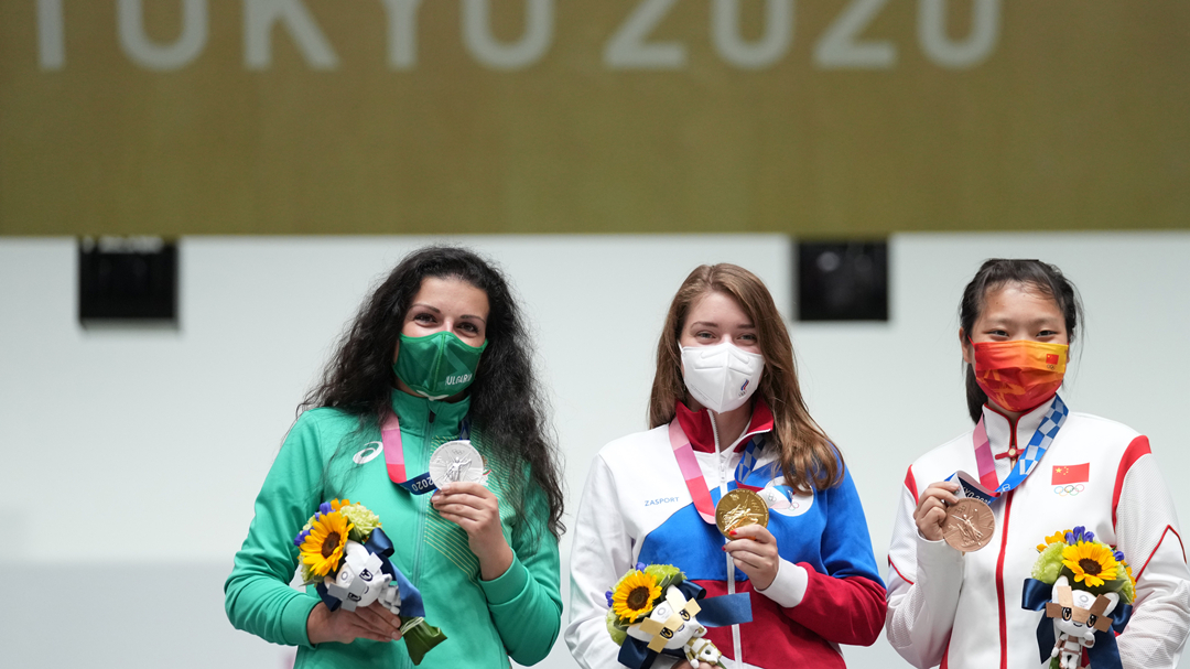 國家隊姜冉馨獲女子10米氣手槍銅牌