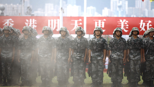 駐港部隊司令員陳道祥：堅決貫徹「一國兩制」 堅定不移捍衛國家主權及安全