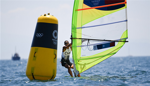 畢焜男子帆板RS:X級奪銅 創中國男子帆板歷史