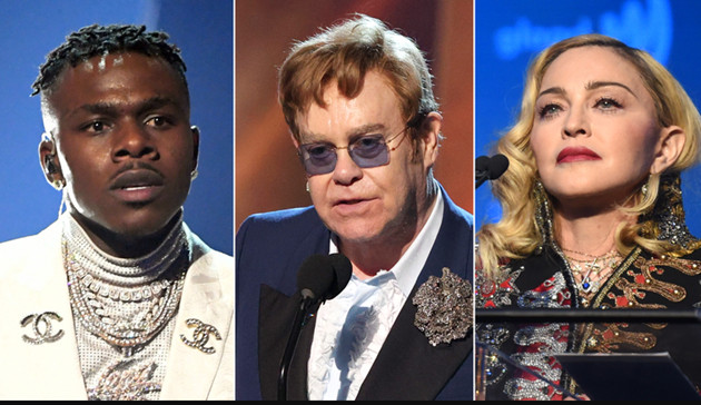 美說唱歌手發表恐同言論 遭艾頓莊和麥當娜炮轟