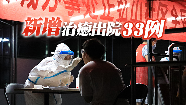 內地7日新增確診96例  其中本土81例