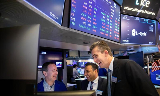 美國股市周五收高 科技股領漲