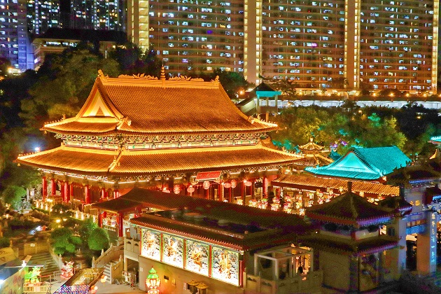 圖集 | 黃大仙祠舉行花燈廟會 展出多盞大型花燈