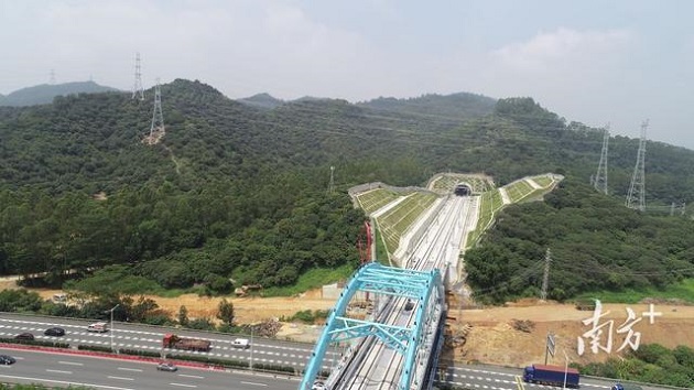 贛深高速鐵路全線通電 廣東將實現「市市通高鐵」