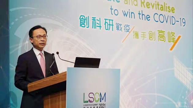 從檢測瓶到疫苗接種 聶德權：先進物流技術提升防疫高度及效率