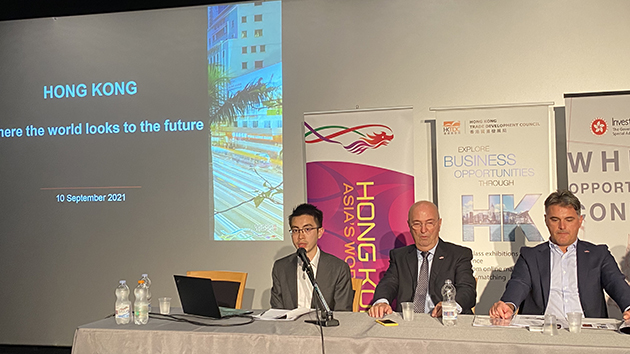 駐布魯塞爾經貿辦於意大利推廣香港商業機遇及電影業