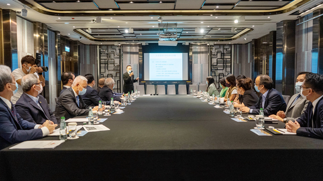 酒店業選委會候選人拜訪香港酒店業協會和長江實業