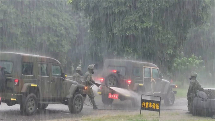 台軍「漢光演習」前聯指中心突發火警險失能