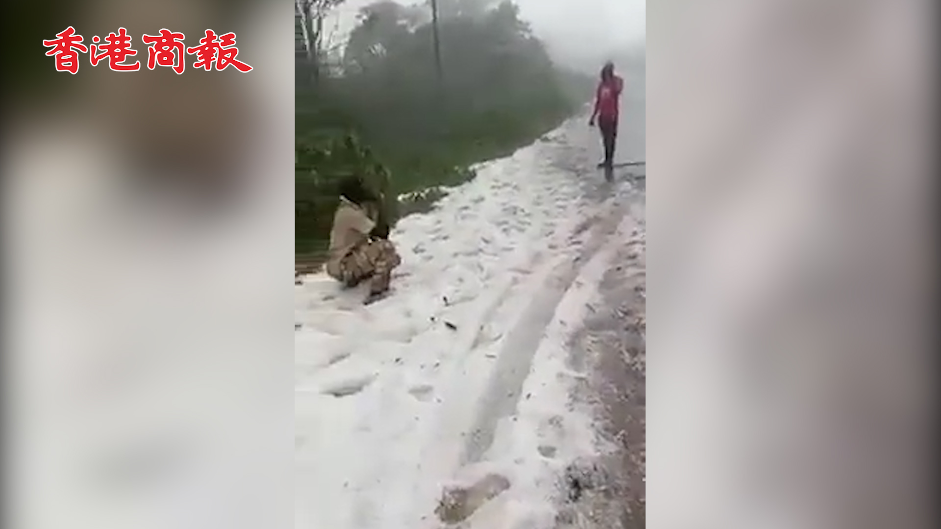 有片丨非洲赤道國家喀麥隆居然下雪 罕見現象樂壞當地居民