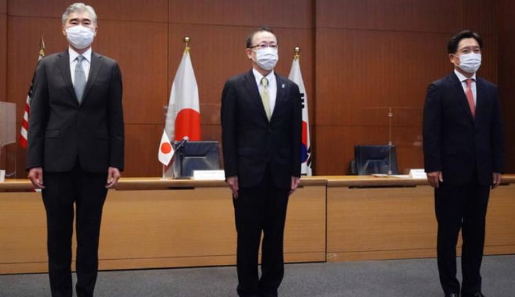 美日韓就朝鮮試射新型導彈開會商討應對措施