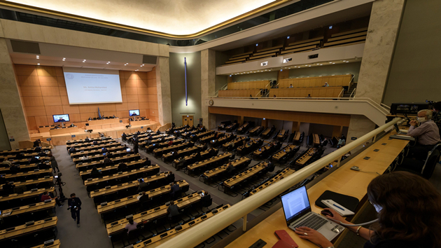 中國代表40餘國在聯合國人權理事會呼籲實現持久和平、促進和保護人權