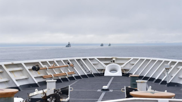 日媒：被曝駛入美國專屬經濟區的中國軍艦現身日本周邊　