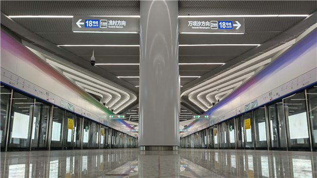 探營廣州鐵18號線 體驗大灣區地鐵軌道上的新速度
