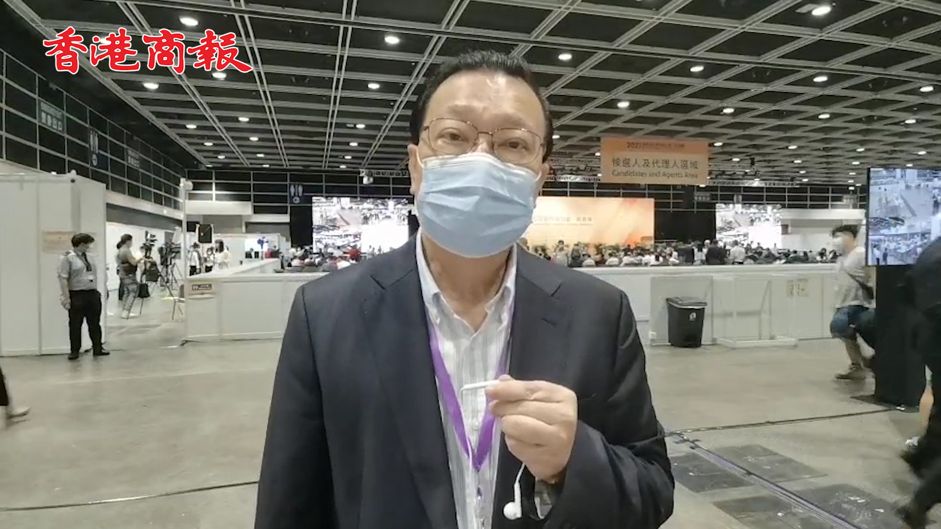 有片｜譚耀宗：選民非常重視此次選舉 投票氛圍很熱烈