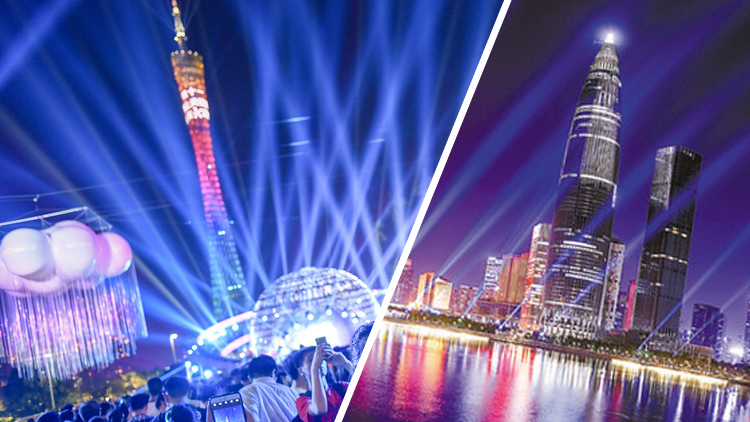廣州深圳國慶大型燈光秀暫停  景觀照明縮短亮燈時間