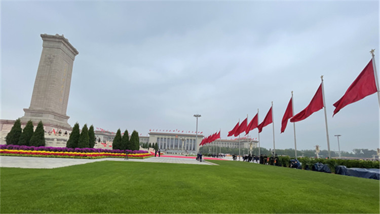 有片丨「烈士紀念日」敬獻花籃儀式30日在天安門廣場舉行