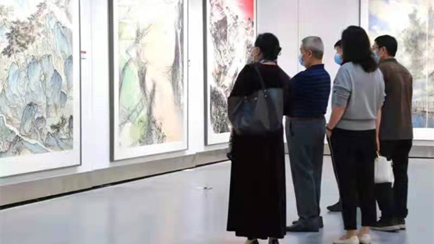 青州書畫年會「上雲」 足不出戶可賞國家級會展