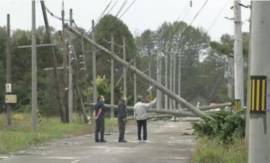 日本北海道突發龍捲風 超過300戶停電