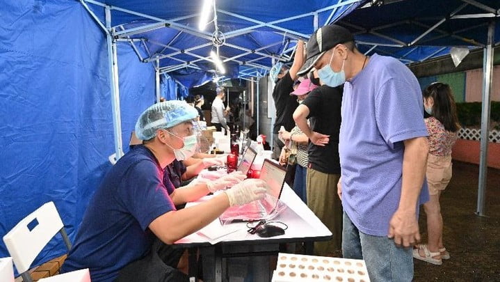 金獅花園約400名居民強檢 無發現確診個案