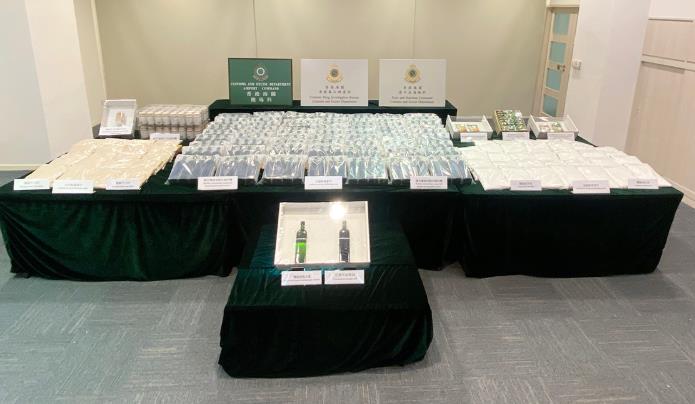 海關破大型毒品案 拘3人檢值約1.2億元冰毒