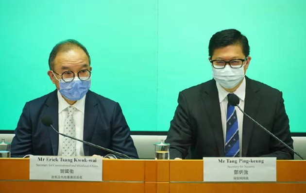 曾國衞：目前已收到9成選委會委員書面誓言