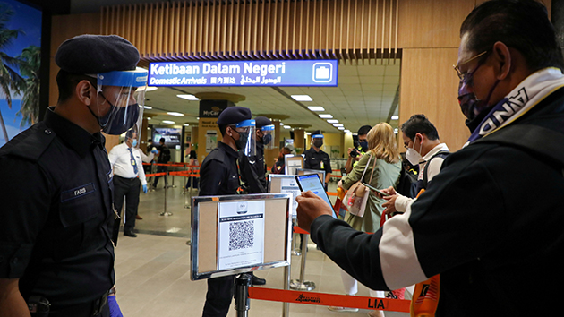 馬來西亞已完成疫苗接種的民眾 明起可跨州旅行