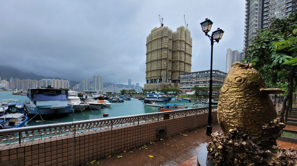 「圓規」襲港 鯉魚門平安無事