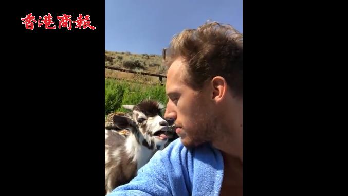 有片 | 美國男子與山羊吵架 小山羊魔性嗓音「對答如流」