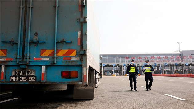 港珠澳大橋啟用3年 海關監管貨值超3千億