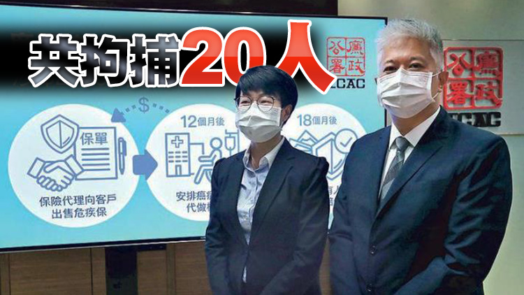 廉署搗破騙保險及「射單」詐騙集團 涉款7700萬