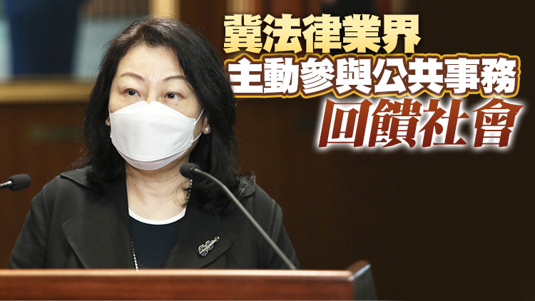 鄭若驊：將協助學校落實法治教育 讓年輕人明白法治可貴