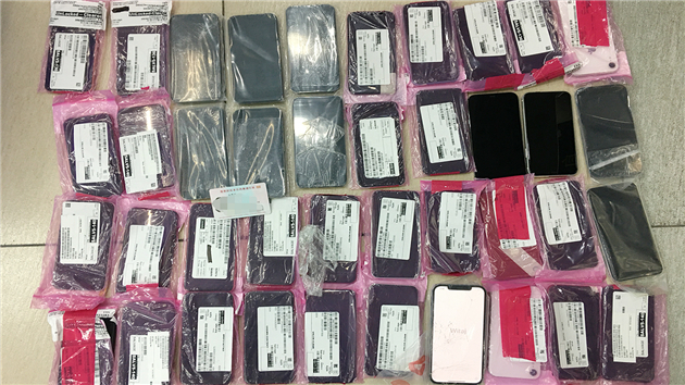 閘口海關10天查獲65宗身藏手機走私案