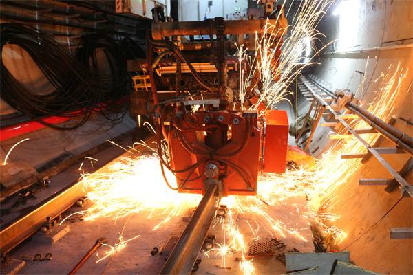 長穗合作長沙地鐵6號線順利實現軌道貫通