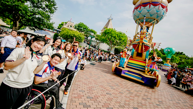 逾百名運動員周六將現身迪士尼 參與全城最大凱旋慶典