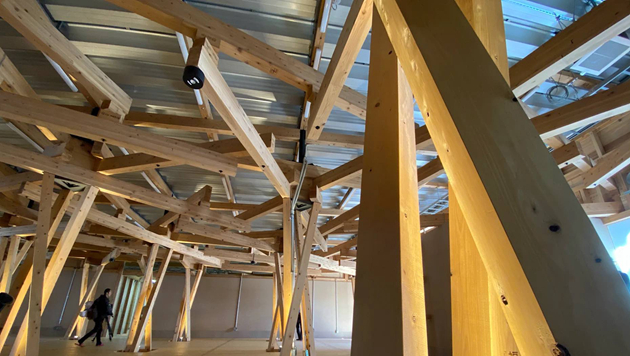 東京奧運村向日本各地歸還建設時所借木材