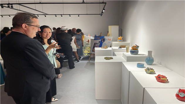 十國駐穗領事出席佛山「遇見·非遺」非遺體驗成果展示交流會